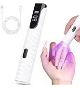 Lámpara de Uñas Portátil Recargable de 3W con Diodos LED de Secado Rápido y Pantalla LCD - Product Image 3