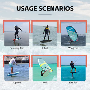 Set Hydrofoil Hot Axis Foils ART Pro 1401 Power Carbon - Ala Anteriore/Ala Posteriore/Fusoliera/Albero/Base/Viti e Borsa per il Trasporto dell'Hydrofoil - Product Image 4