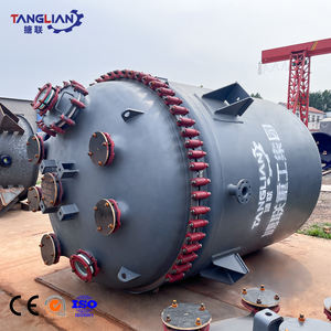 AE reaktor berlapis kaca tahan klorin tangki jaket Agitator terpeleset 3000L 4000L 5000L 6300L - Product Image 5