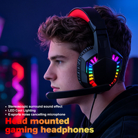 Ensemble clavier et souris 4-en-1 filaire rétroéclairé pour PC Gamer – Kits DIY personnalisables pour ordinateur portable – Effet craquelé – Quatre pièces