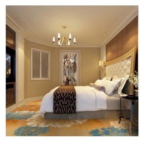 Su misura di lusso Hotel <span class=keywords><strong>tappeto</strong></span> rotolo di poliammide macchina trapuntato floreale blu morbido del casinò tappeti Tapis sala da ballo <span class=keywords><strong>camera</strong></span> da letto con STARZ - Product Image 3