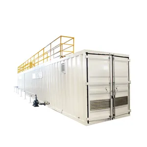 Small aeration tank and footprint Containerized wastewater treatment plant for hospitals