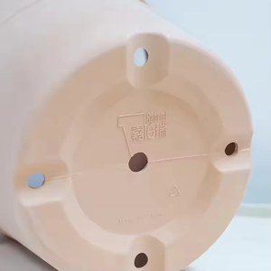 Maceta de Plástico Ligera, Biodegradable y Ecológica de Lujo con Autorriego, Orificio de Drenaje, 10 Pulgadas, Tamaño Personalizable, Pintada - Product Image 3