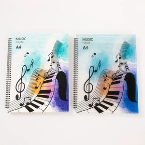 Wholesale Custom Printed A4 Transparent Sheet <b>Music</b> Folder For <b>Music</b> School - Product Image 1