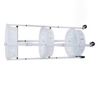 Bols de fruits rotatifs pliables Support de rangement pour oignons pommes de terre pain Snack panier de fruits