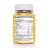 Bonbons gélifiés Omega 3 DHA Fibres pour la croissance en hauteur, 60 unités en bouteille, Soutien immunitaire pour adultes, Durée de conservation de 24 mois, Marque personnalisable OEM