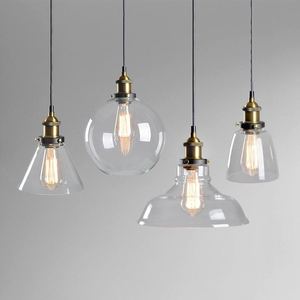 Lampe en verre soufflé de <span class=keywords><strong>style</strong></span> <span class=keywords><strong>industriel</strong></span> vintage, luminaires suspendus en verre de <span class=keywords><strong>style</strong></span> américain pour bar, <span class=keywords><strong>restaurant</strong></span>, décoration de la maison - Product Image 6