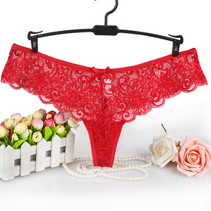 Slip perizoma da donna in pizzo ultra sottile, sexy, a vita bassa, taglie S M L XL - Product Image 2