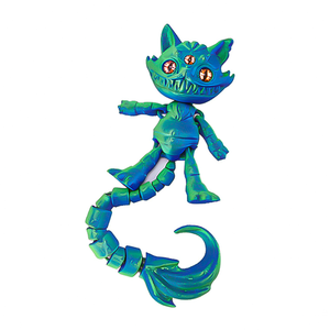Figurine de chat mignonne imprimée en 3D, jouet décoratif, figurine créative articulée, personnages de dinosaures de la série Frozen, en verre, échelle 1/12, pour les 7-12 ans - Product Image 4
