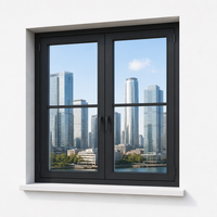 Ventanas Americanas de Aluminio Tipo Huracán con Mosquitera, Abatibles y Giratorias, Triple Vidrio para Casas