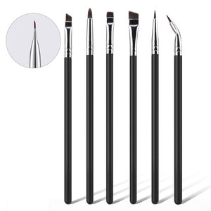 Pinceles de maquillaje de <span class=keywords><strong>ojos</strong></span> precisos detallados 6PCS Juego de brochas de maquillaje delineador de <span class=keywords><strong>ojos</strong></span> fino superfino - Product Image 2
