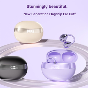 2025 Generatie Draadloze Oorclip Hoofdtelefoon Luchtgeleiding Sport Voor V6.0 Digitale Display Ipx4 Waterdichte Touch Control - Product Image 4