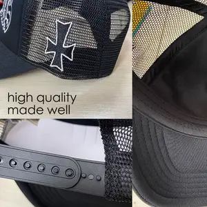 Hn0001 tùy chỉnh in 3D Logo veracap đen OEM thể thao quảng cáo trống không có cấu trúc Thể Thao Golf người đàn ông cha trucker cap hat - Product Image 4