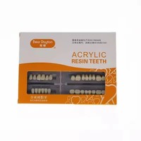 Dents en résine acrylique dentaire, dents synthétiques multicouches, prothèse dentaire complète
