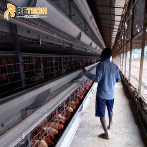 Ferme de volaille automatique de Type H, Cage de ferme avec batterie au Design moderne pour la couche des œufs - Product Image 1
