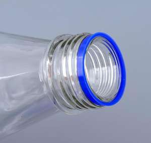 Commercio all'ingrosso 100ml 250ml 500ml 1L trasparente vetreria da laboratorio supporti chimici per riporre la bottiglia di vetro con GL45 coperchio a vite blu - Product Image 3