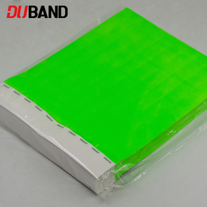Braccialetti di Sicurezza in Tyvek Impermeabili, Annullabili alla Rimozione, per Controllo Accessi, Logo <span class=keywords><strong>e</strong></span> Colori Personalizzabili - Product Image 4