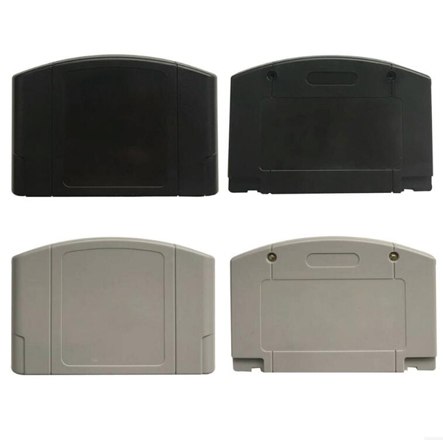 Replacement Game Card Shell for Nintendo 64 Game Cartridge Shell for N64 Games Cartridge Cover Plastic Case