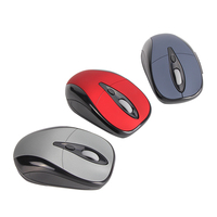 VCOM Mouse Nirkabel USB 5 Tombol Optik Berbahan ABS Warna-warni Portabel untuk Laptop Komputer Desktop