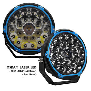 BRTLED, barco, camión, coche, todoterreno, 4x4, parachoques, Led, conducción, láser, punto, luz antiniebla, foco redondo, 7 ", 9 pulgadas, haz puntual, luz de trabajo Led - Product Image 4