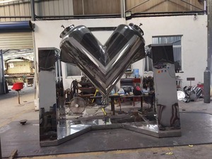 Mezclador Industrial de Polvo para Productos Químicos Alimentarios, Hierbas, Azúcar y Agente Saborizante de Chile, 1000L, SUS304, Motor AC, Caja de Engranajes con Recubrimiento de Alta Resistencia - Product Image 5