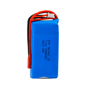 7.4V 18650-2S loạt pin Lithium Ion gói 3000mAh BATERIA Li-ion với 3-pin XH kết nối - Product Image 3