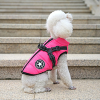 Nouvelle veste intégrée pour chien, style Europe-Amérique, imperméable et chaude, en polyester, pour l'hiver et le ski, pour le transport transfrontalier