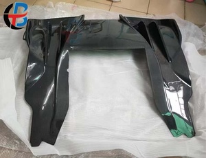 Pour McLaren MP4-12C : Lame arrière en fibre de carbone, Lame inférieure arrière en fibre de carbone, Diffuseur arrière en fibre de carbone - Product Image 1