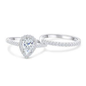 2 pezzi di lusso argento <span class=keywords><strong>Wonder</strong></span> Woman Set anello nuovo argento Sterling zircone esagonale per anniversario festa di matrimonio - Product Image 3