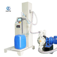 Remplisseur d'eau de Javel semi-automatique Agent chimique anti-corrosif nettoyant tambour bouteille machine de remplissage plastique liquide acide de chlore