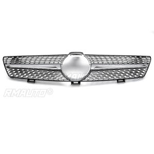 Parrilla Delantera para Automóvil W219 Cromada/Negra, Parrilla de Diamantes para Mercedes Benz W219 CLS500 CLS600 CLS 2005 2006 2007 2008 - Product Image 4