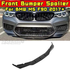 Alerón delantero para coche, difusor, divisor, negro brillante, pieza de modificación para BMW M5 F90 2017+, accesorios para coche - Product Image 2
