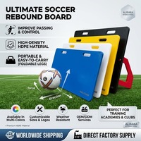 Panneau de rebond pour le football en extérieur et en intérieur, équipement d'entraînement au passage de ballon, rebondisseur portable pour la pratique et le contrôle du ballon