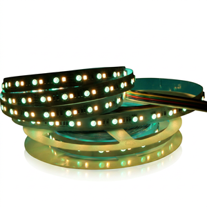 Bande LED RGB 5050 Non-étanche IP20 24V 10M 60 LED Flexible avec Télécommande pour Éclairage de Chambre et Fêtes - Product Image 1