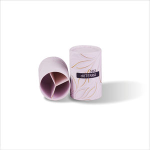 Wholesale Cosmetic Round Paper Box Customized Printed Hot Foil Cylinder Paper Tube With Paper Insert - Product Image 4