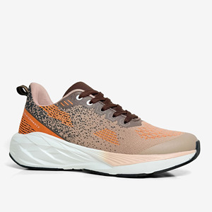Zapatillas Deportivas de Running para Mujer al por Mayor con Superficie de Tejido Flyknit, MOQ Bajo, Logotipo Personalizado OEM, Varios <span class=keywords><strong>Colores</strong></span>, Transpirables - Product Image 1