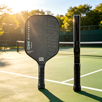 Paleta de Pickleball T700 de Carbono Crudo Aprobada por la USAPA - Diseño Avanzado para Torneos con Máximo Efecto, Profesional GQK GC41711, Fibra 3k