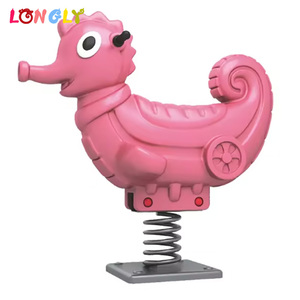 Cheval à Bascule en Plastique pour Enfants, <span class=keywords><strong>Jeux</strong></span> de Plein Air Durables et Abordables - Product Image 4