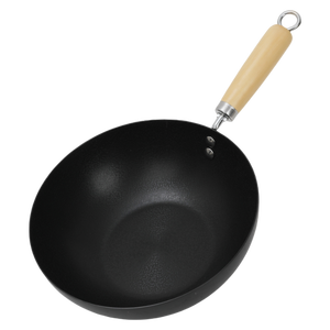 Ventas directas <span class=keywords><strong>de</strong></span> fábrica 24cm Sartén comercial para freír <span class=keywords><strong>Wok</strong></span> Cocina <span class=keywords><strong>de</strong></span> gas antiadherente Mango <span class=keywords><strong>de</strong></span> madera antiadherente <span class=keywords><strong>Wok</strong></span> <span class=keywords><strong>de</strong></span> hierro fundido - Product Image 2