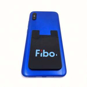 Good Quality Promotional Gift ID Credit Card Holder Sticker Phone Card Holder Silicone <b>Smart</b> <b>Wallet</b> - Product Image 3