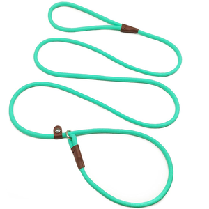 High Quality PU Leather Nylon Rope Multi-Functional Adjustable Training Slip <b>Dog</b> <b>Leash</b> Stylish and Durable Modern Fashion - Product Image 1