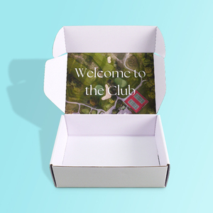 صندوق بريد بشعار مخصص ، صناديق ورقية مطبوعة لتعبئة الملابس والهدايا - Product Image 4