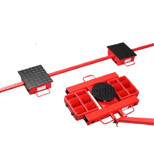 Carro de carga de transporte de carga pesada Maquinaria <span class=keywords><strong>Dolly</strong></span> Skate Machine Rueda de acero Mover Roll <span class=keywords><strong>Container</strong></span> con patines - Product Image 3