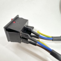 Elektrischer Sprühapparat mit Schalter und lötfreier Verkabelung
