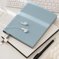 Bestseller 10 farbige 6 Gold Ring Luxe A5 Leder Budget Binder Geld Organizer System mit Reiß verschluss Fly Leaf verfügbar