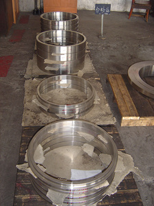 Quay lò lốp cưỡi vòng lớn Heavy Duty giả mạo thép xi măng vôi lò hỗ trợ vòng Con lăn Mill Máy sấy 2-8m Đường Kính OEM - Product Image 6