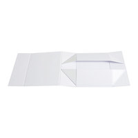 Boîte cadeau recyclée tendance, emballage personnalisé pour produits de beauté, boîte d'expédition rigide en carton ondulé écologique en une seule pièce