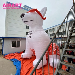 Disfraz Inflable Gigante de Perro <span class=keywords><strong>Shiba</strong></span> <span class=keywords><strong>Inu</strong></span> Rosa de 2.5m, Mascota Inflable para Publicidad y Promoción - Product Image 5