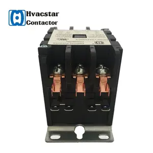 Factory Price HVAC Definite Purpose Brand Magnetic 3 Phase Electronic AC Contactor 3P 20Amp 24-277v air conditioning