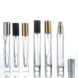 Botella de Perfume Cuadrada al por Mayor, Botella de Vidrio de 10 ml para Muestras de Perfume, Atomizador de Perfume de Viaje - Product Image 3